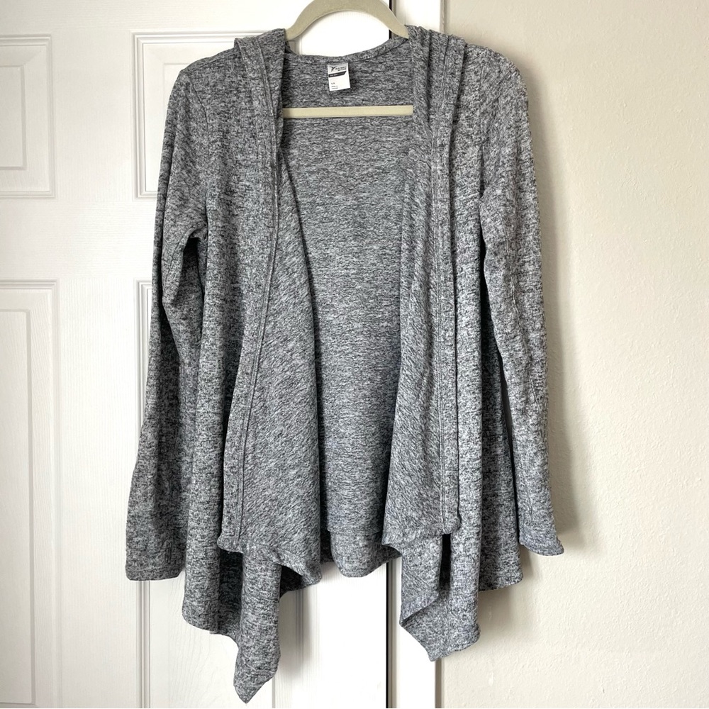 Old Navy Active Hooded Sweater, Grey, Small
